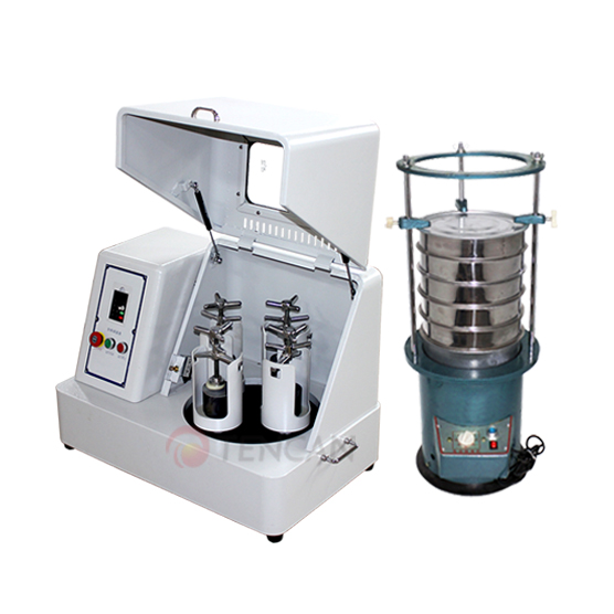 Soil Grinding Machine and Vibrating Sieve Machine